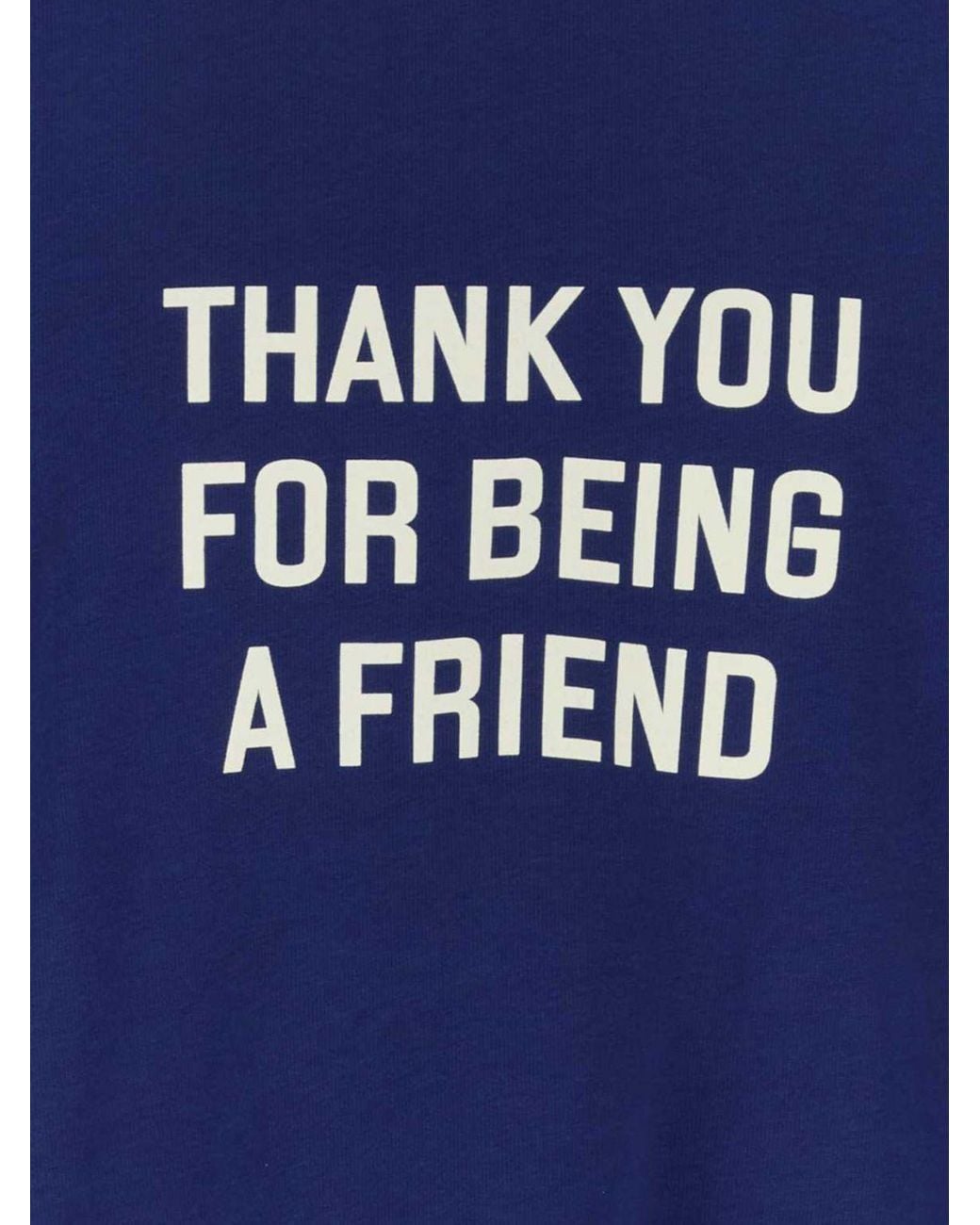 AMI Blue Long-Sleeved Crewneck T-Shirt for men