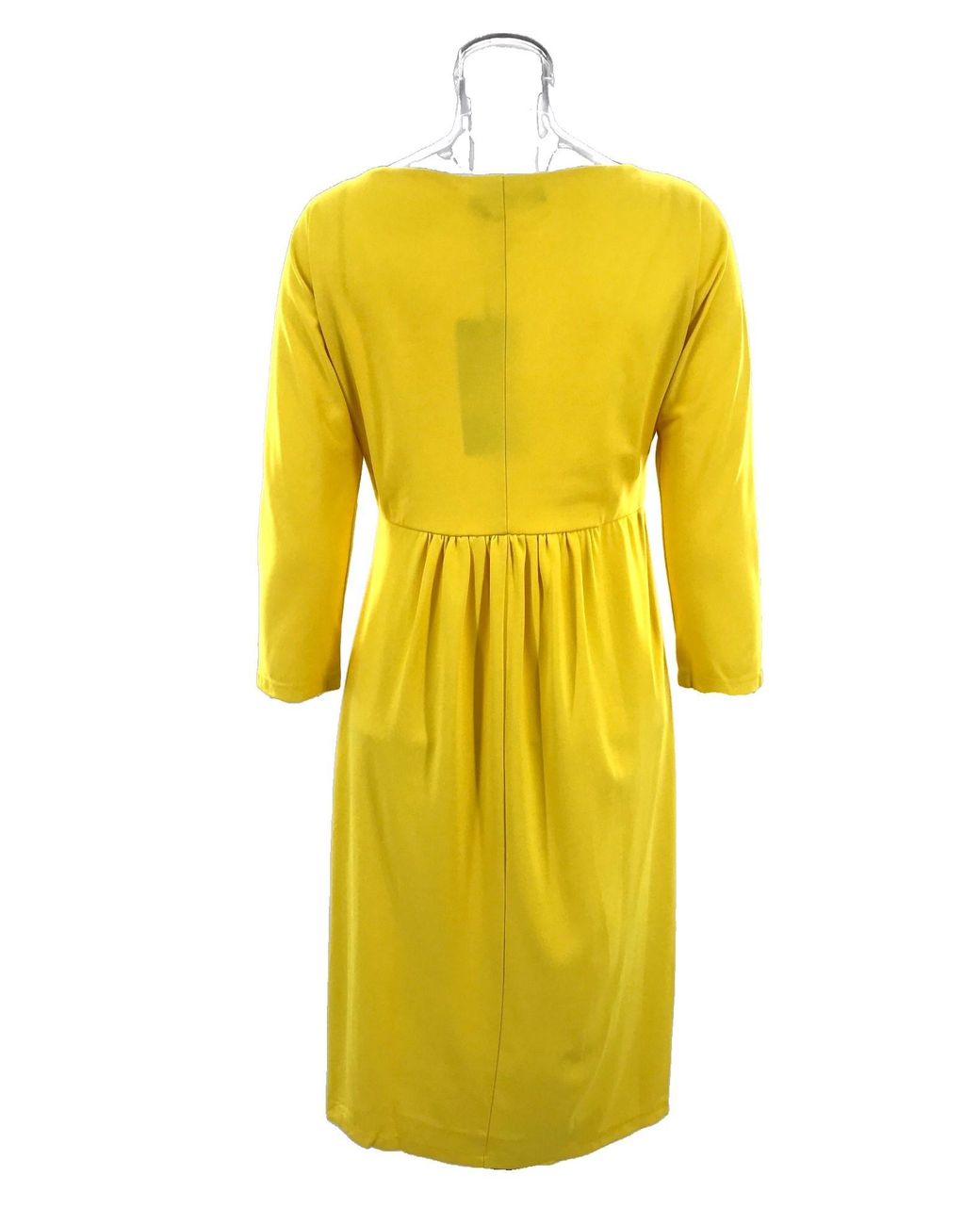 Weekend by Maxmara Yellow Pleated Dress