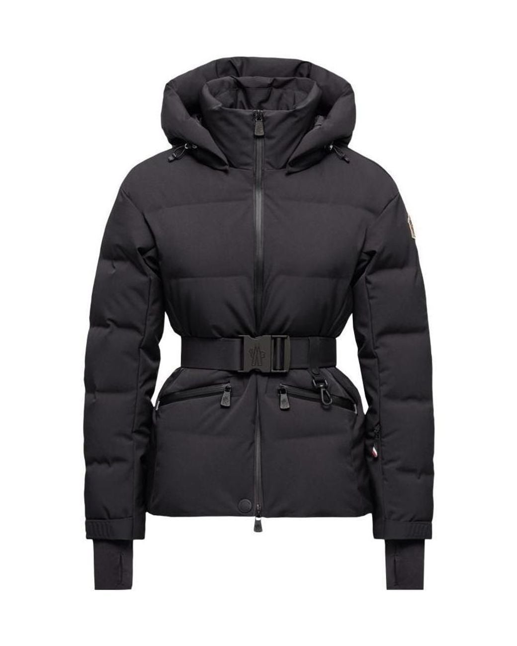 Moncler Black Tolima Hooded Insulated Ski Jacket