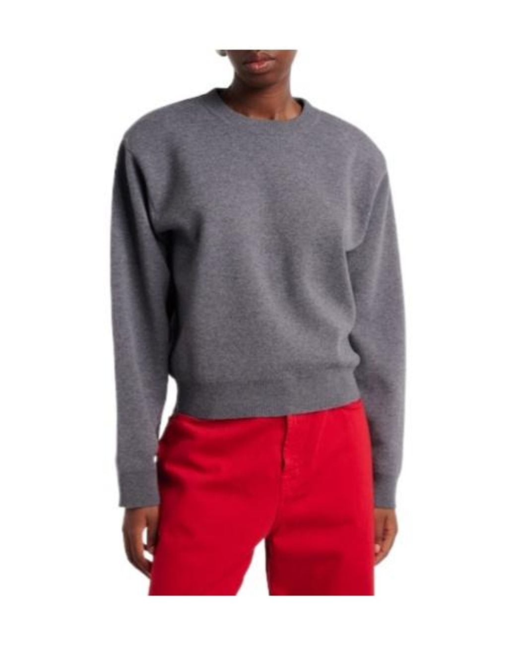 Rohe Gray Wool And Cashmere-Blend Sweater