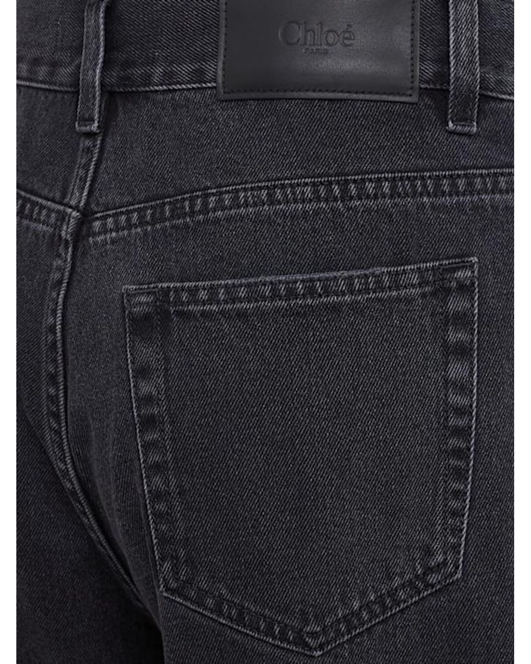 Chloé Blue Denim Straight Jeans