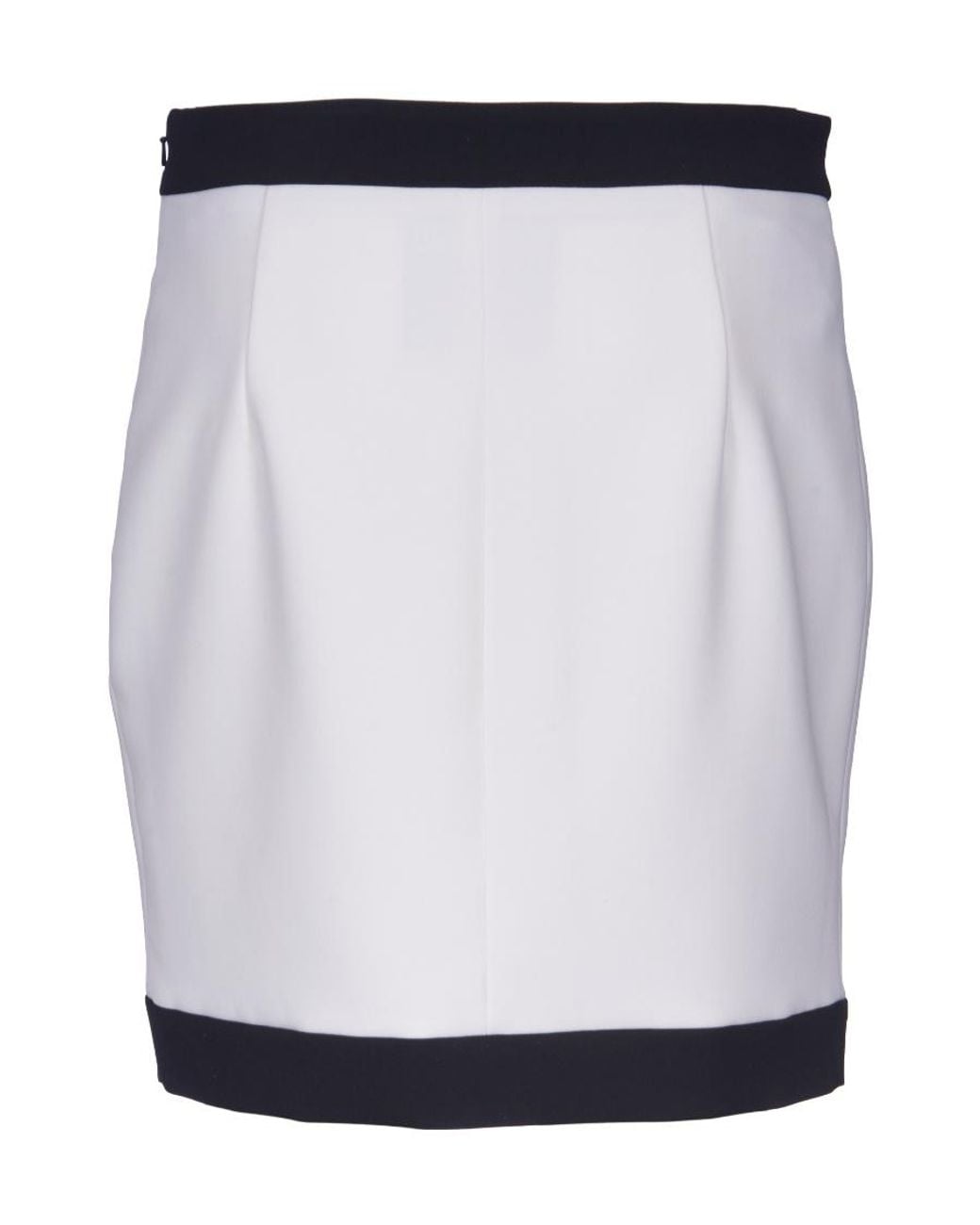 Moschino Blue Straight Hem Mini Skirt