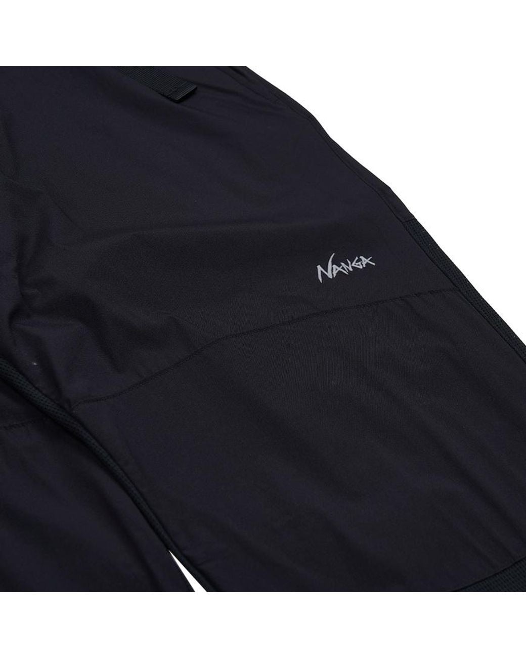 NANGA Blue Spliced Casual Sports Pants for men