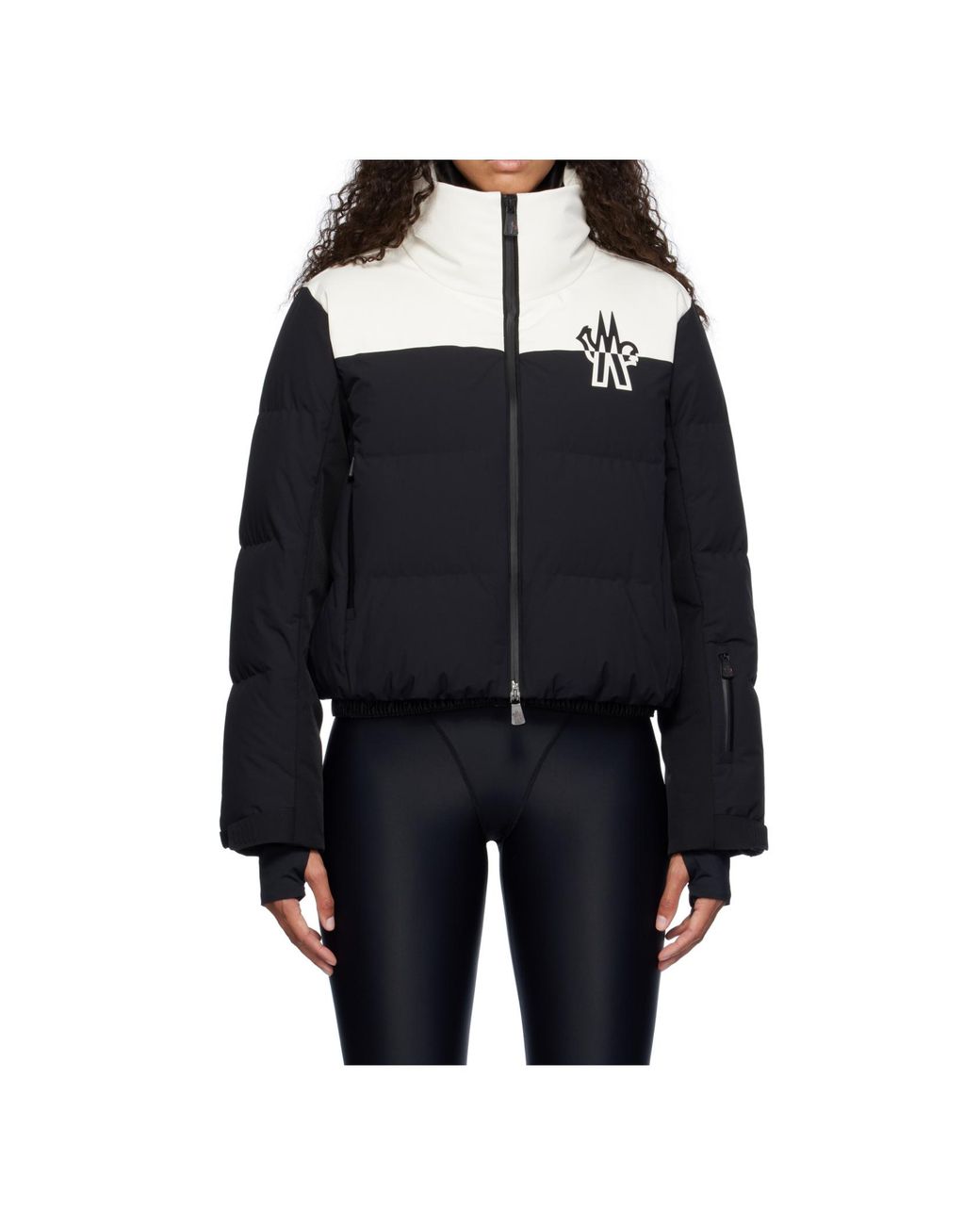Moncler Black Grenoble Stennes Ski Down Jacket
