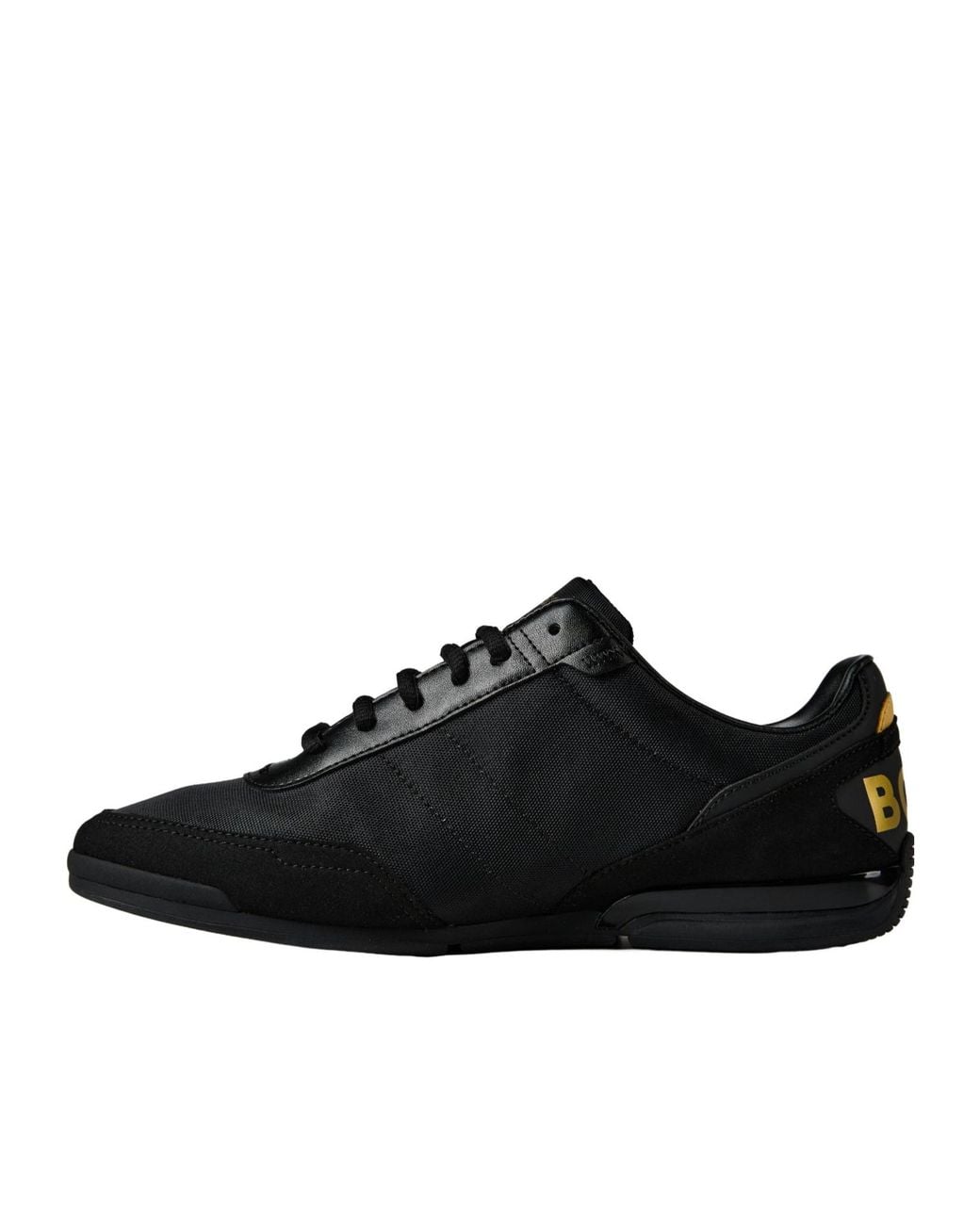 Boss Black Lowtop Laceup Trainer for men