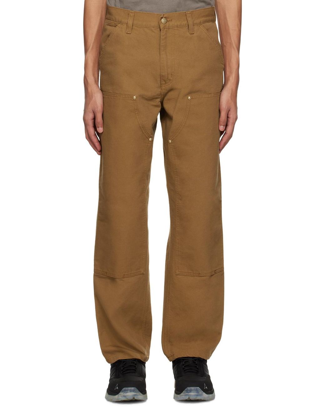 Carhartt Natural Double Knee Work Pants for men