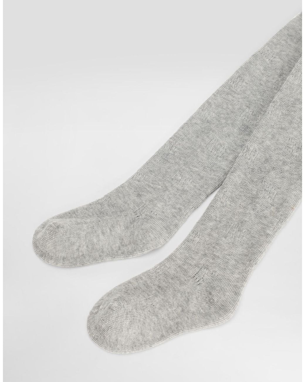 Dolce & Gabbana Gray Mélange-Effect Socks