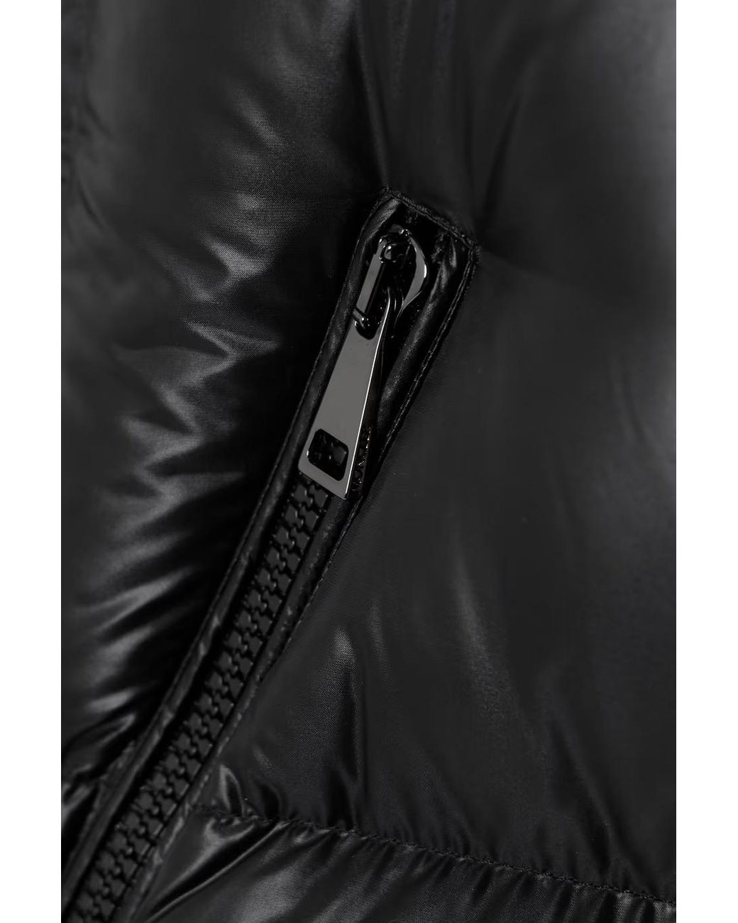 Moncler Black Fourmine Hooded Down Jacket
