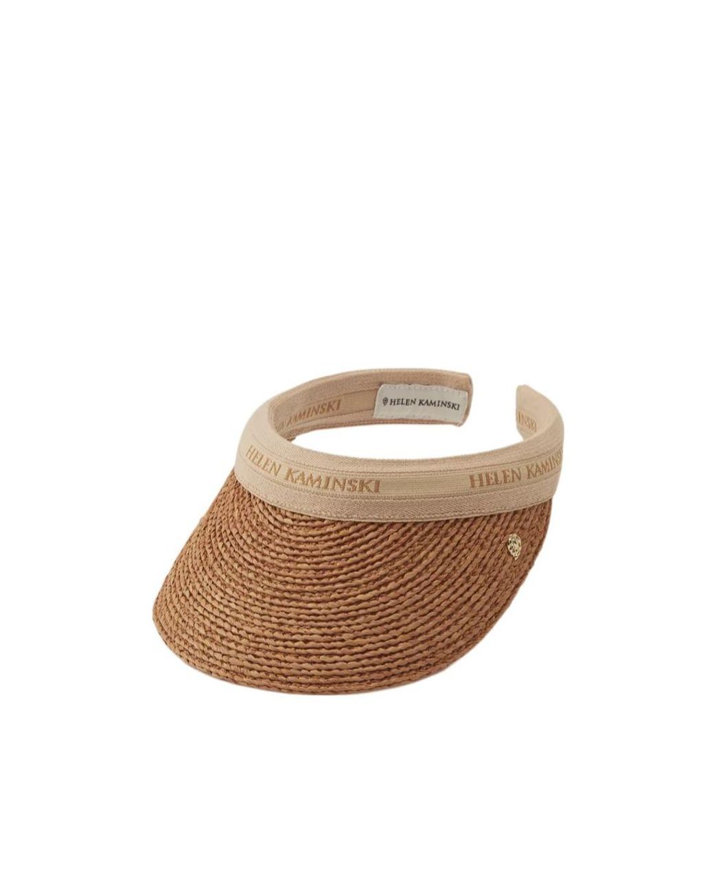 Helen Kaminski Brown Bianca 8 Visor Hat