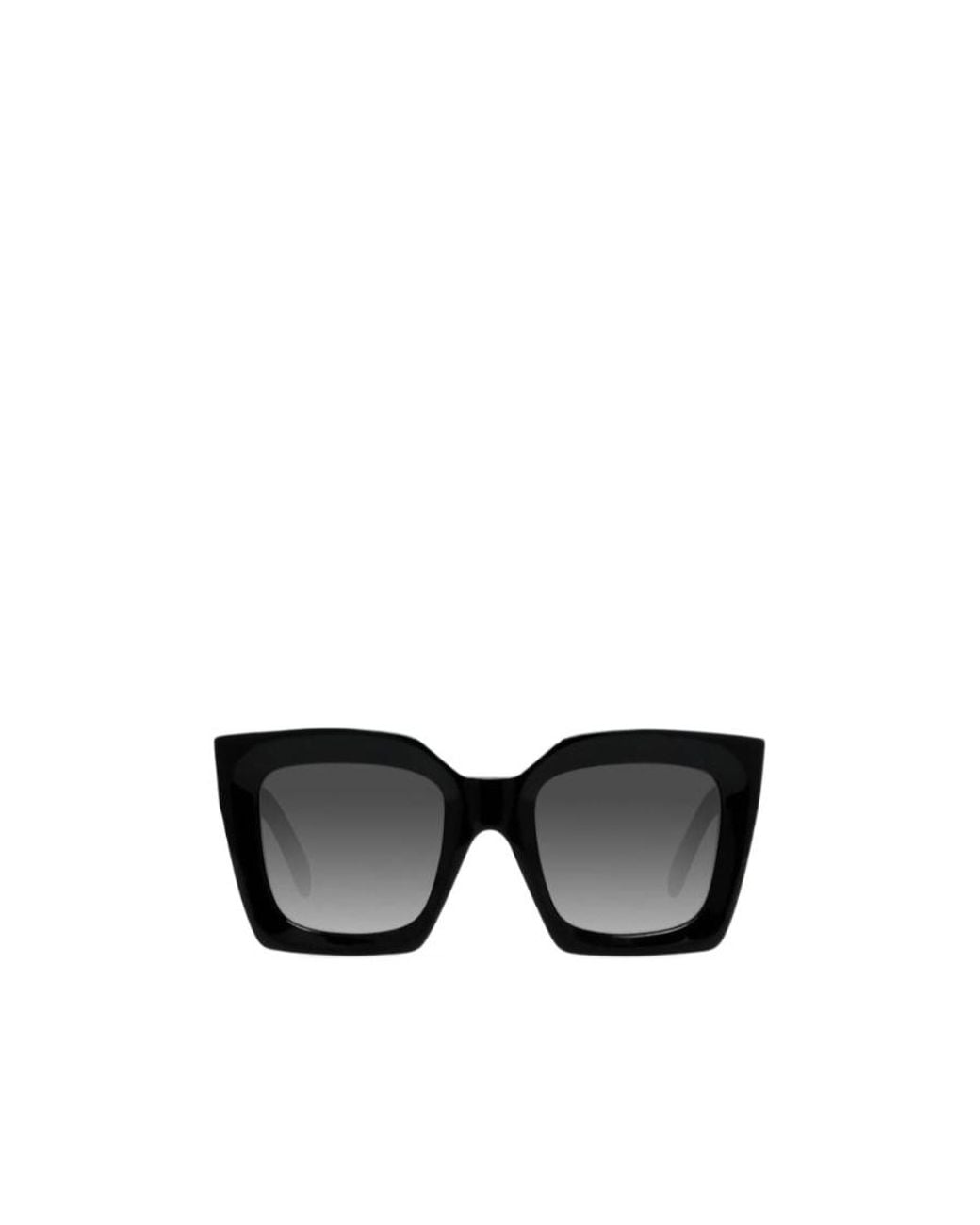 Céline Black Square Sunglasses