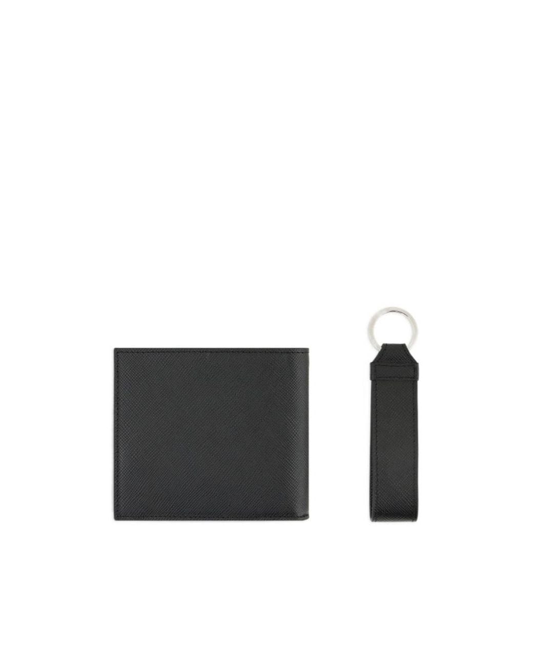 ARMANI EXCHANGE White Logo-Plaque Wallet for men