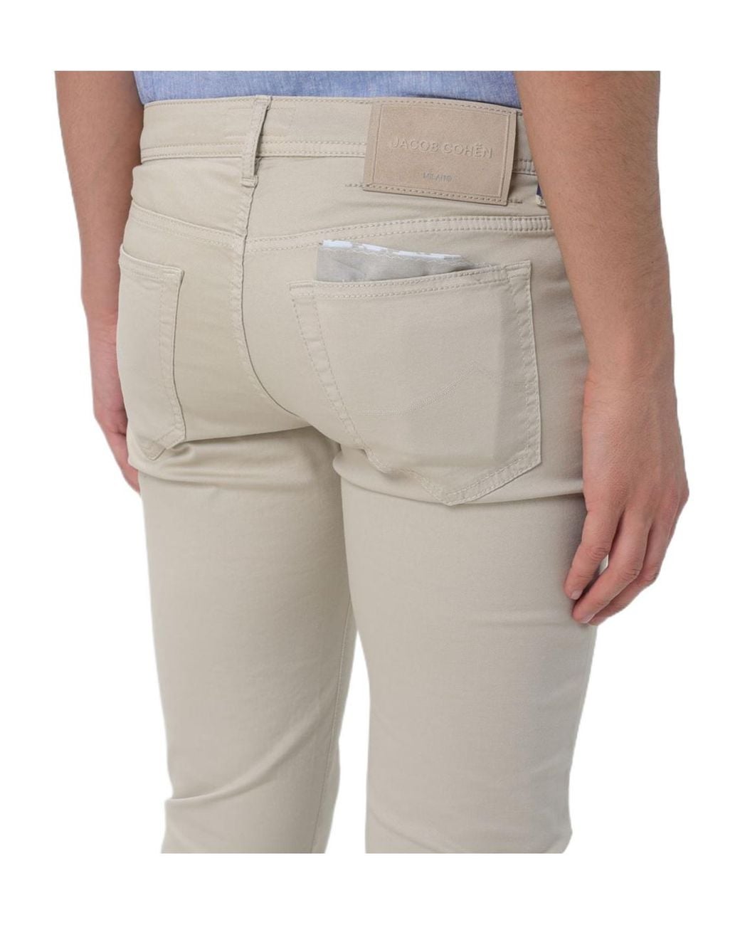 Jacob Cohen Gray Jeans With Belt Loops for men