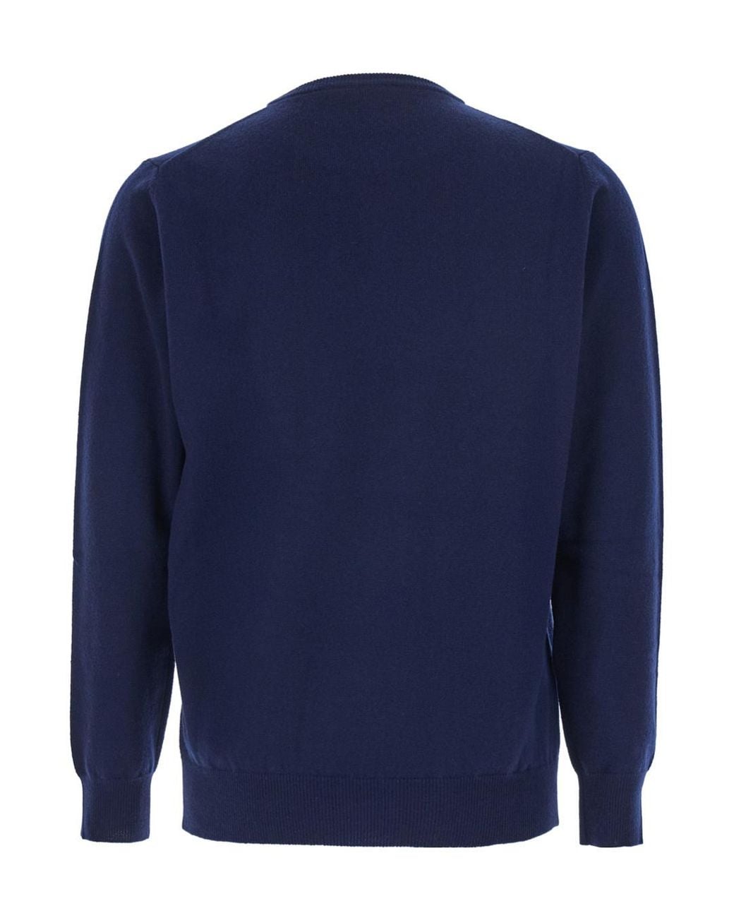 Kangra Cashmere Blue Kangra Crewneck Pullover for men
