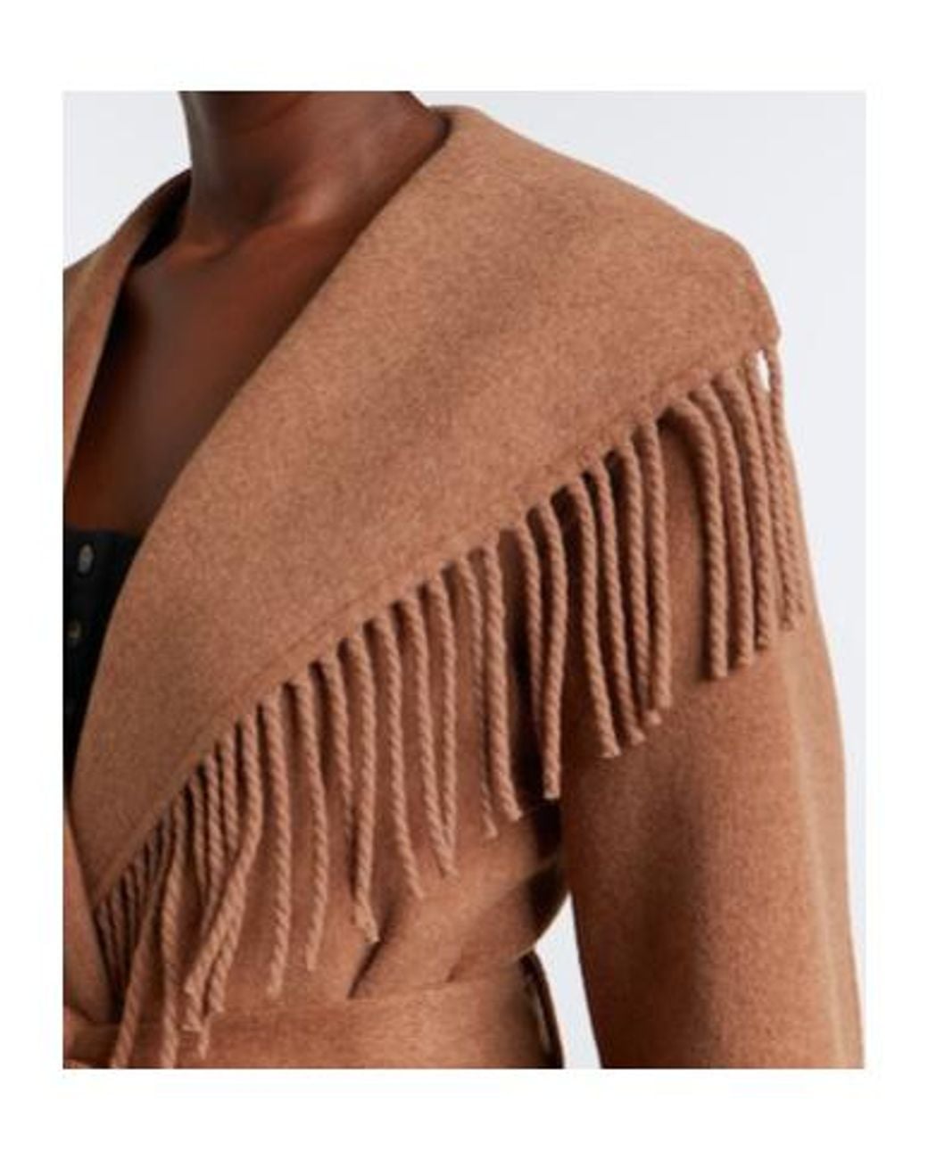 Jonathan Simkhai Brown Rowen Wool-Blend Jacket