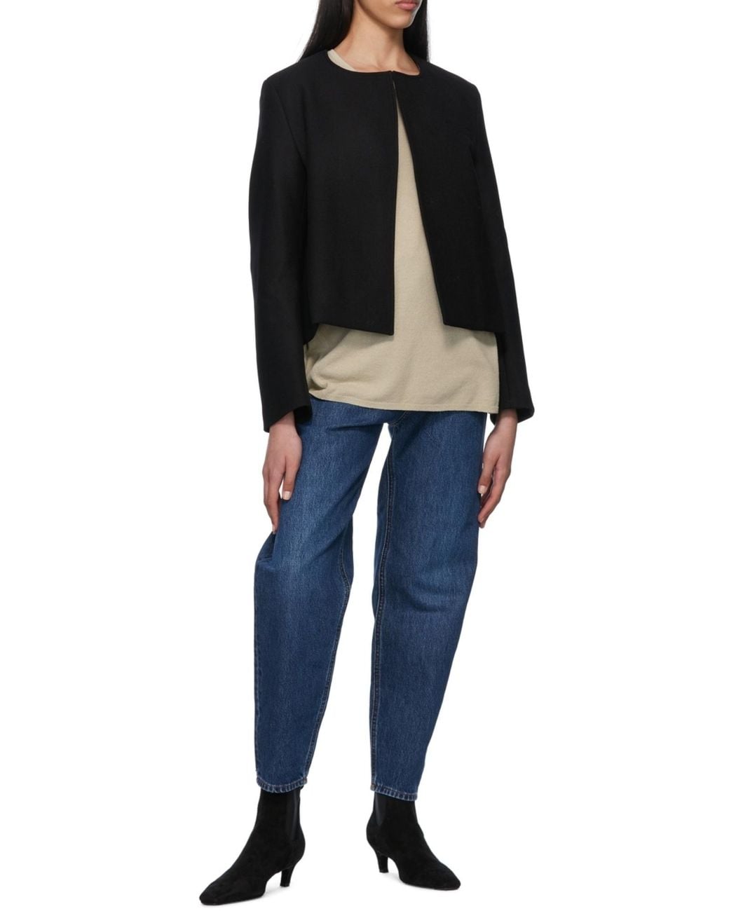 Totême  Blue Totême Classic Tapered Jeans