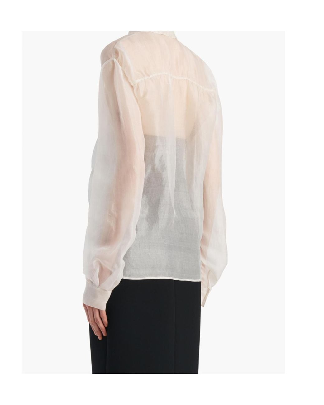 Khaite White Allie Top