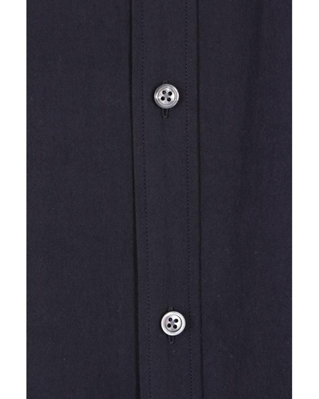 The Row Blue Perlo Chest-Pocket Button-Down Shirt for men