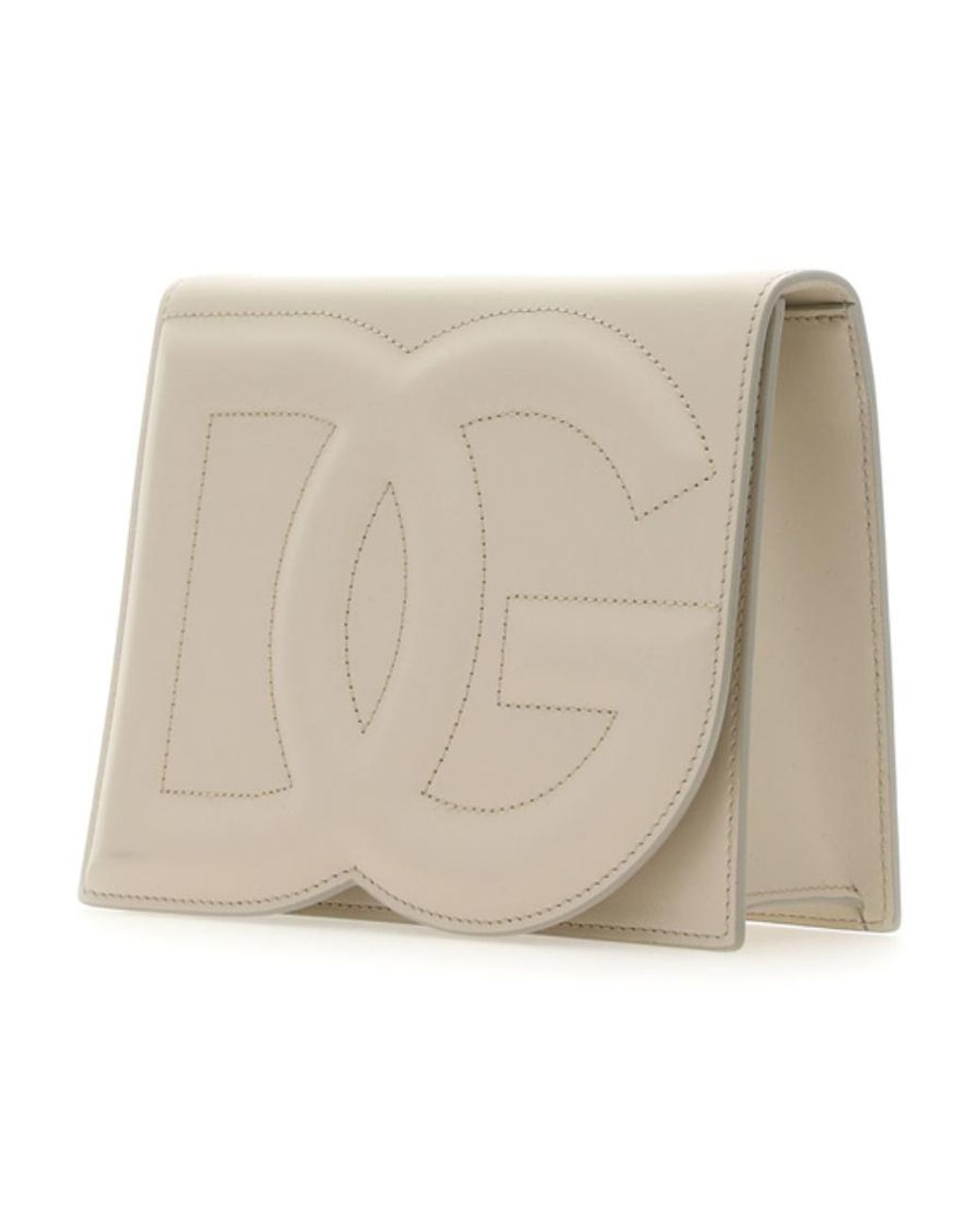 Dolce & Gabbana Dg Logo Crossbody Bag in Natural | Lyst