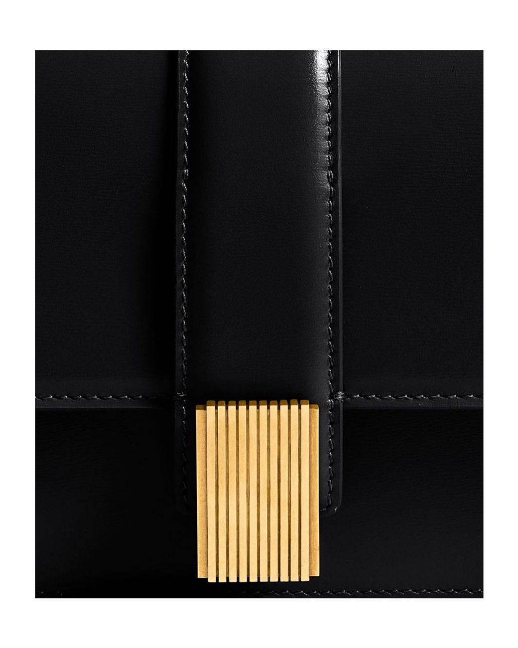 Khaite Black Blake Long Clutch Bag