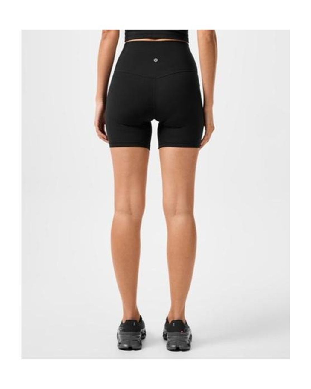 lululemon athletica Black Align Nylon High-Rise Shorts