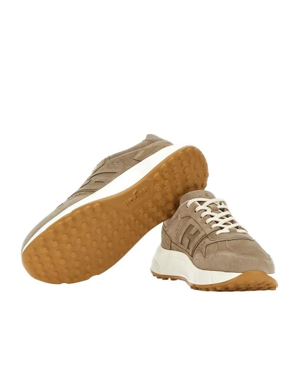 Hogan Multicolor Hyperlight Side Logo Panelled Sneakers for men