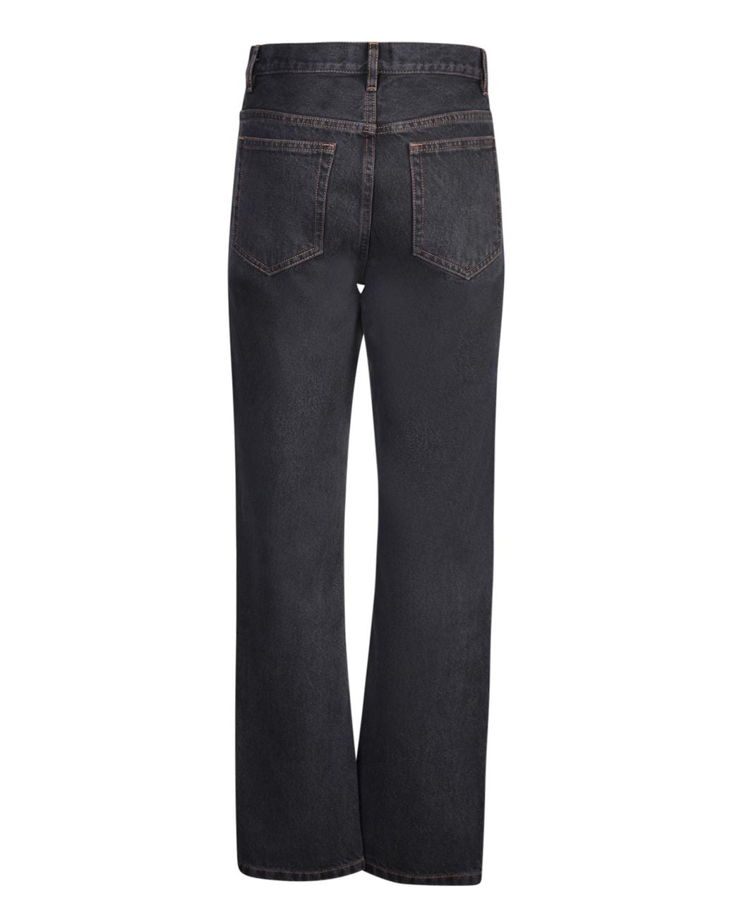 A.P.C. Black Molly Straight-Leg Jeans