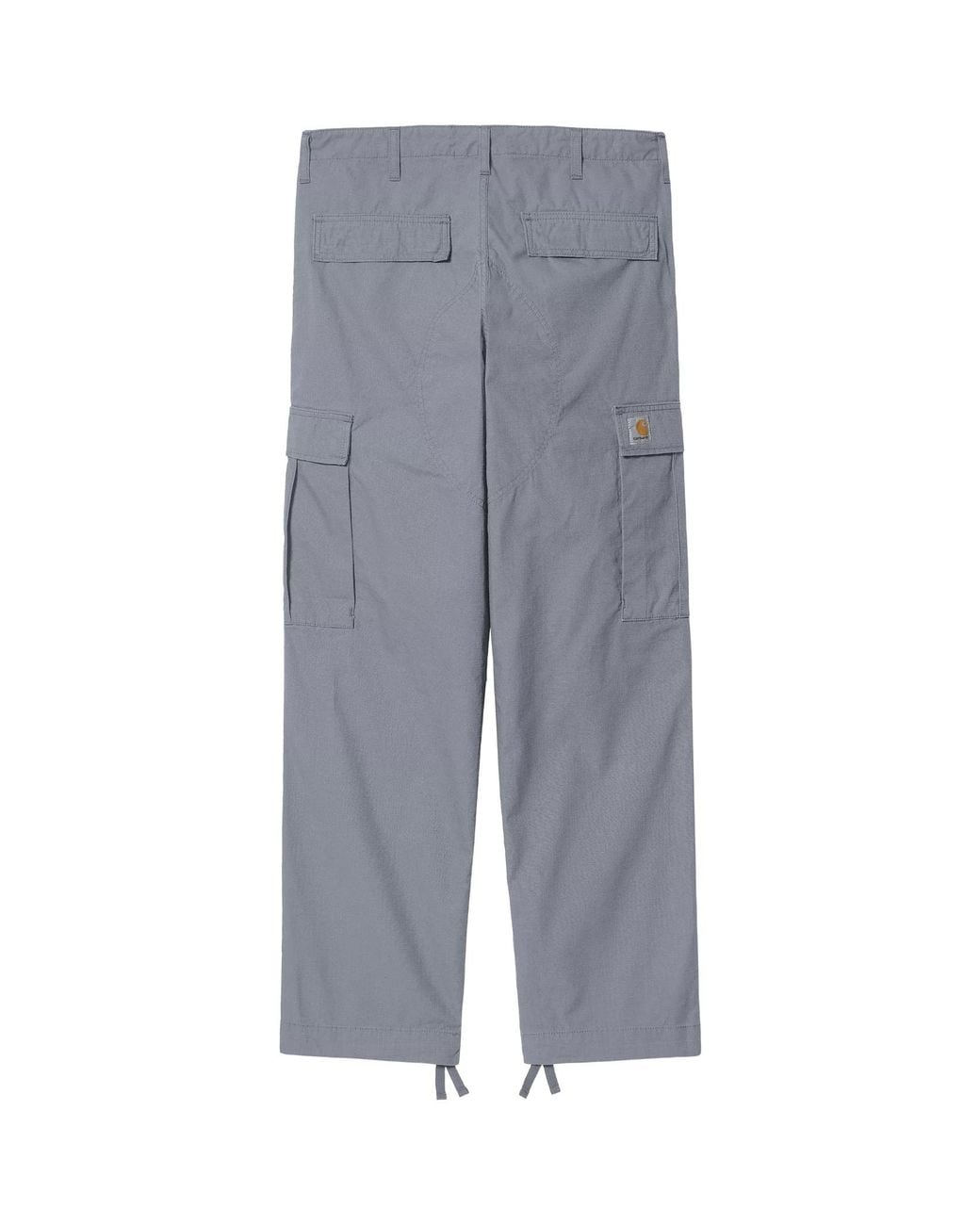 Carhartt Gray Regular Fit Cargo Pants for men
