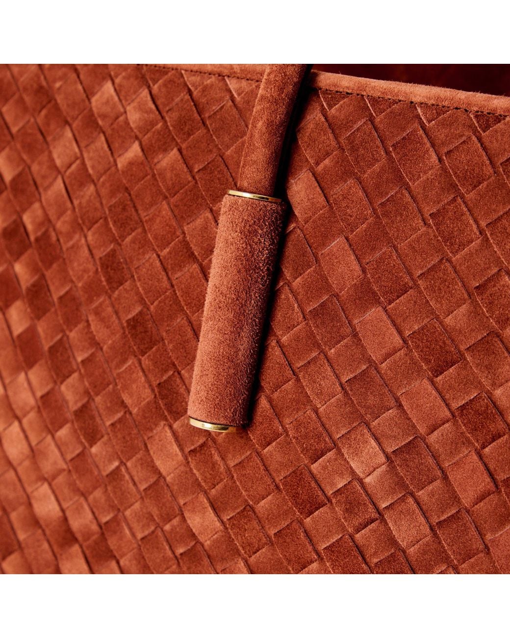 Bottega Veneta Red Simple Handbag