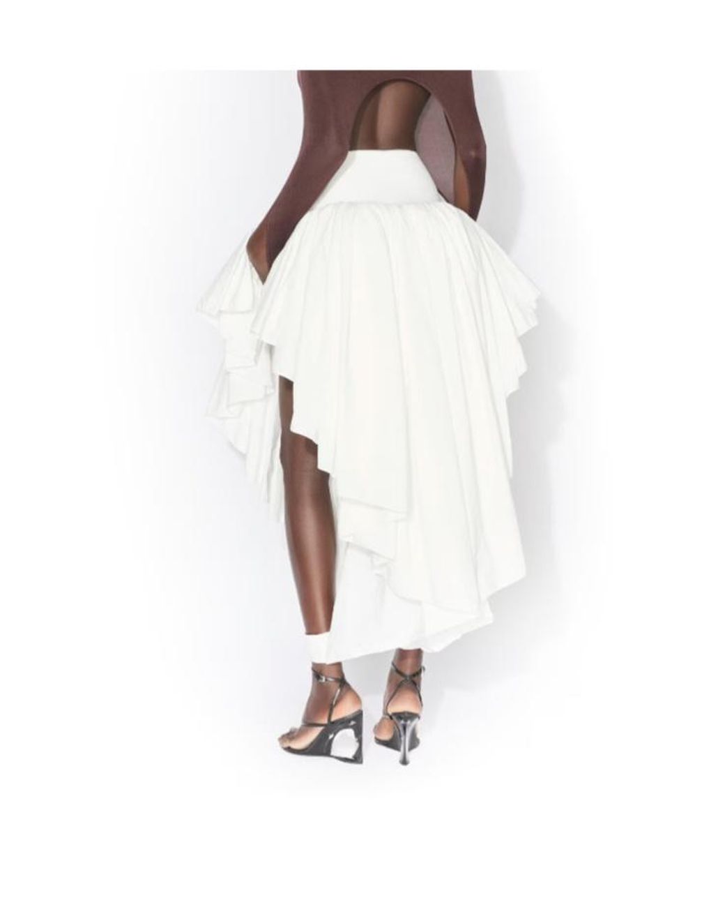Alaïa White Alaïa Maxi Petticoat
