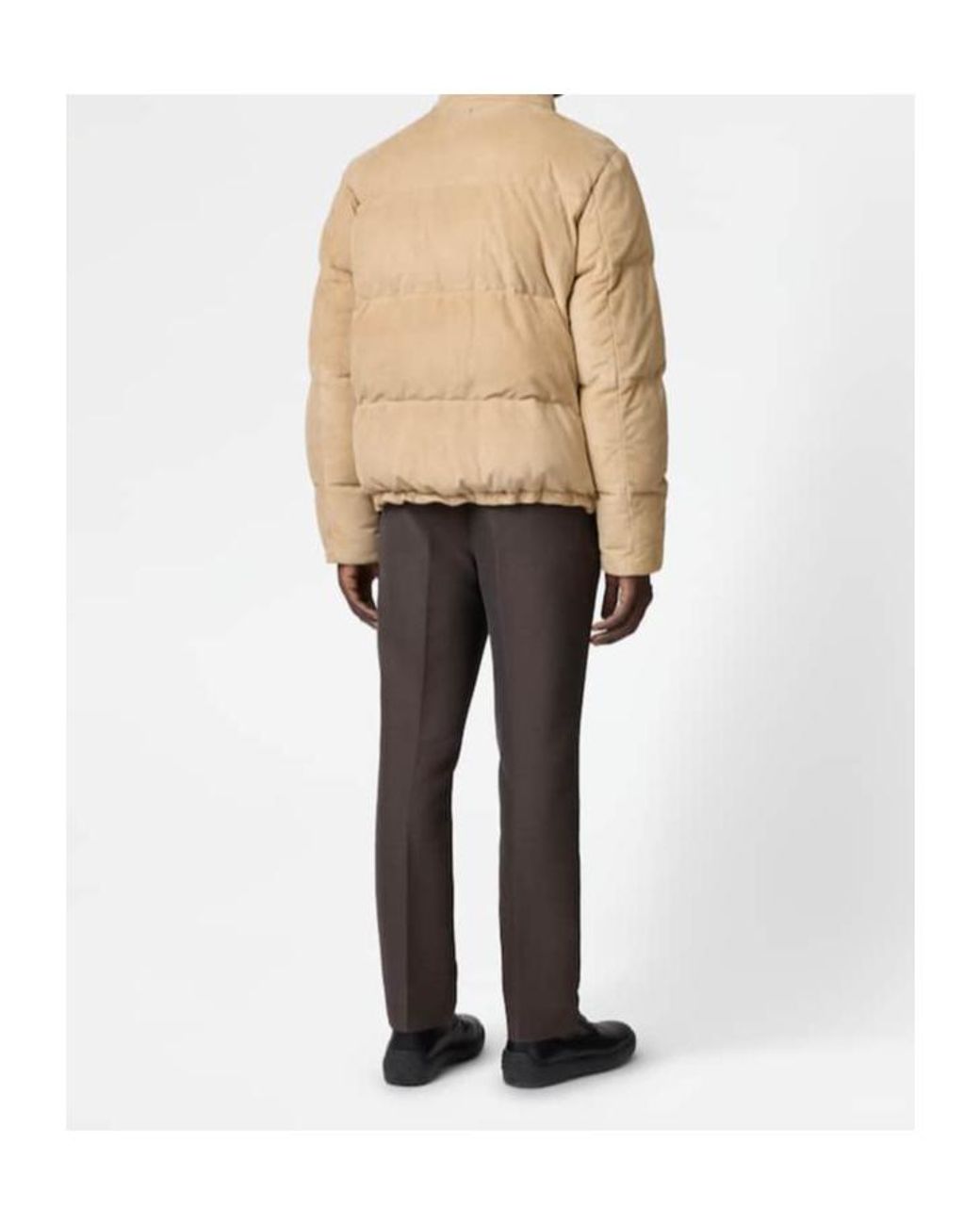 Tod's Natural Leather Quilted Jacket for men