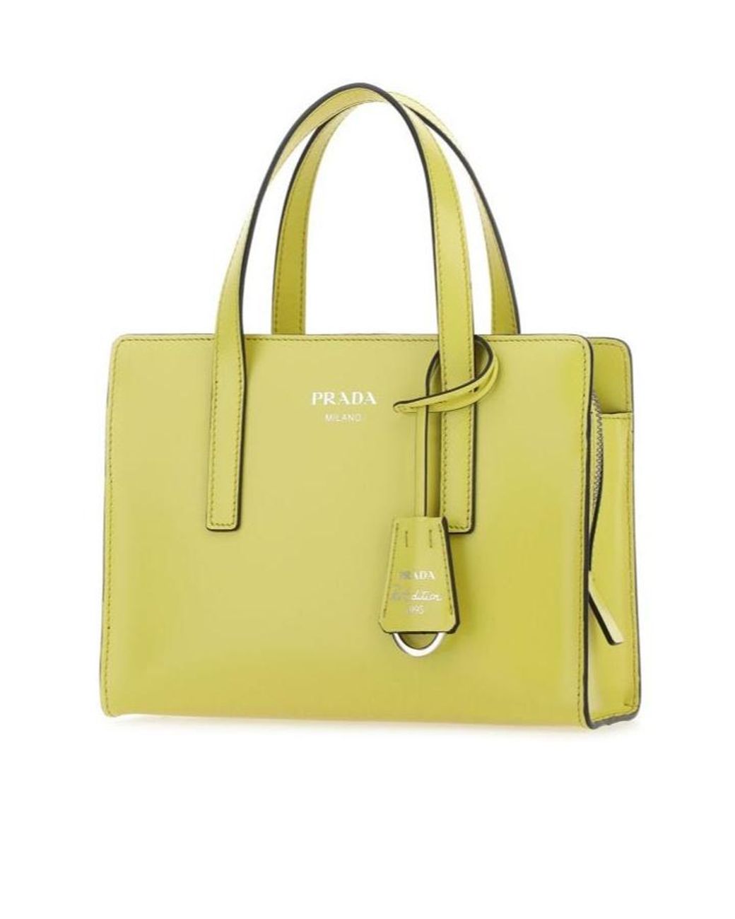 Prada Yellow Re-Edition 1995 Shoulder Bag
