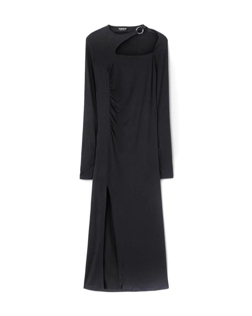 Dondup Black Long Sleeve Dress