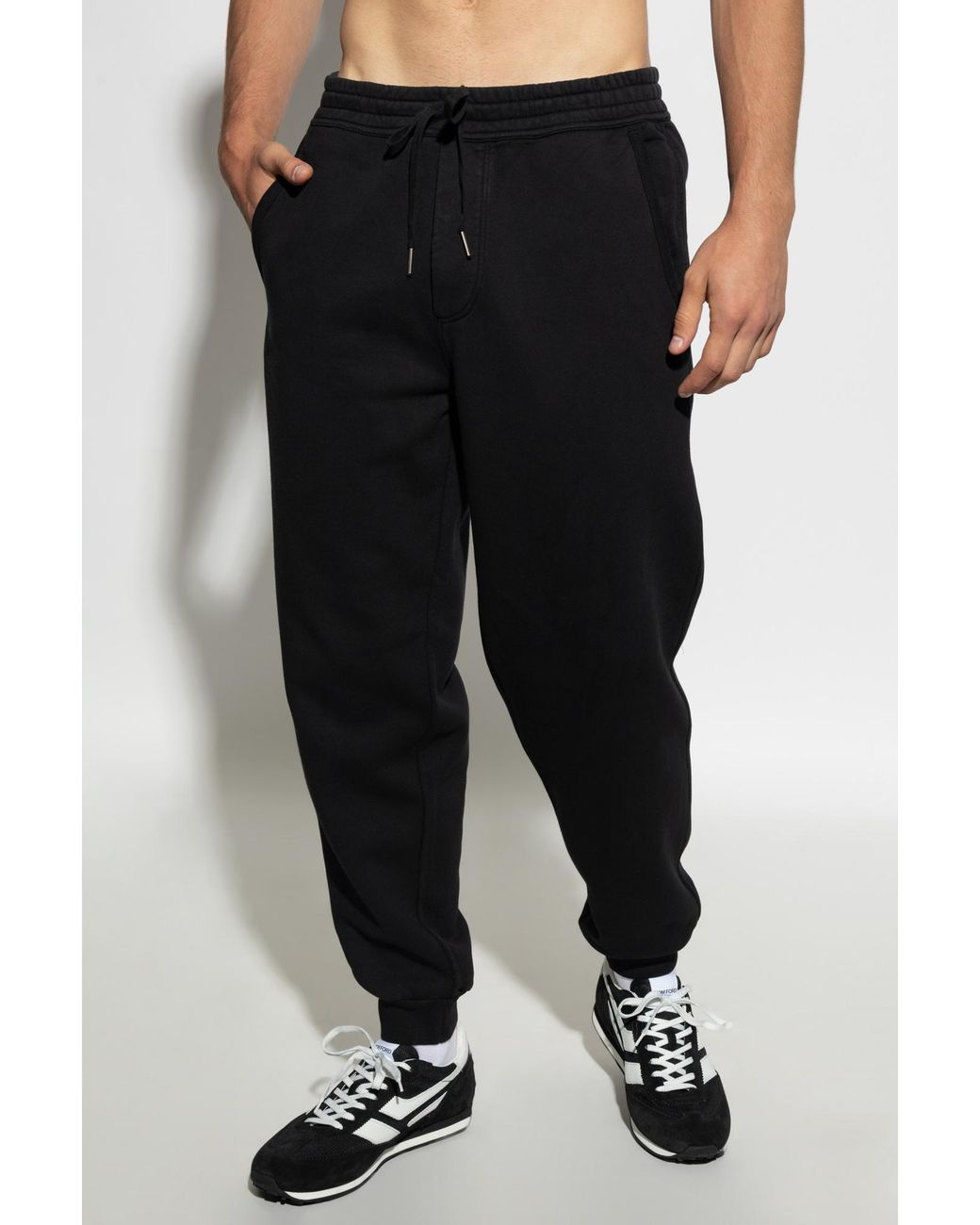 Tom Ford Black Drawstring Trousers for men