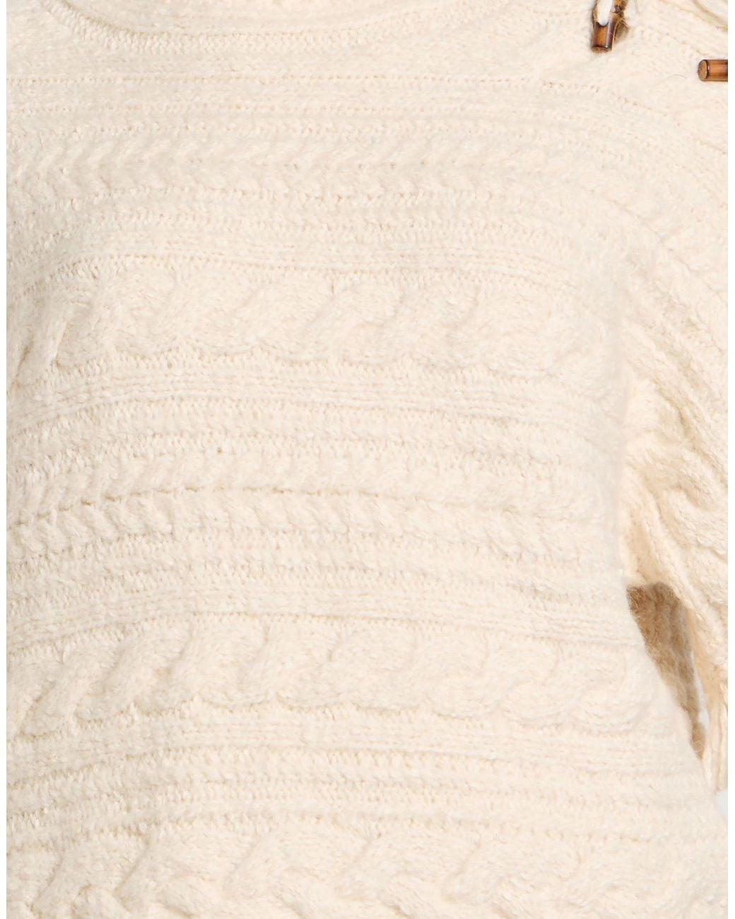 Isabel Marant Natural Solid Color Polo Necks