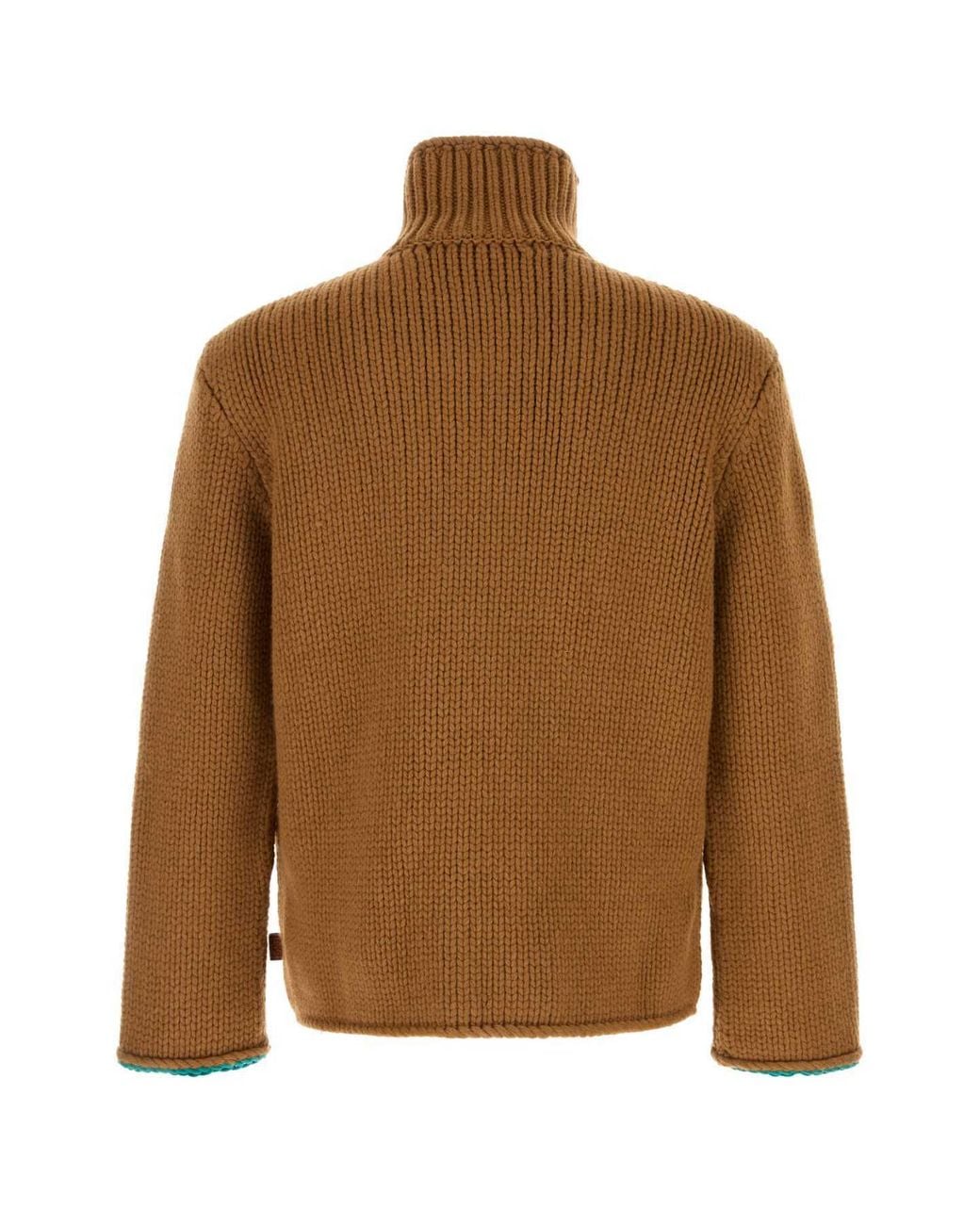 Loewe Brown Turtleneck Knitted Jumper for men
