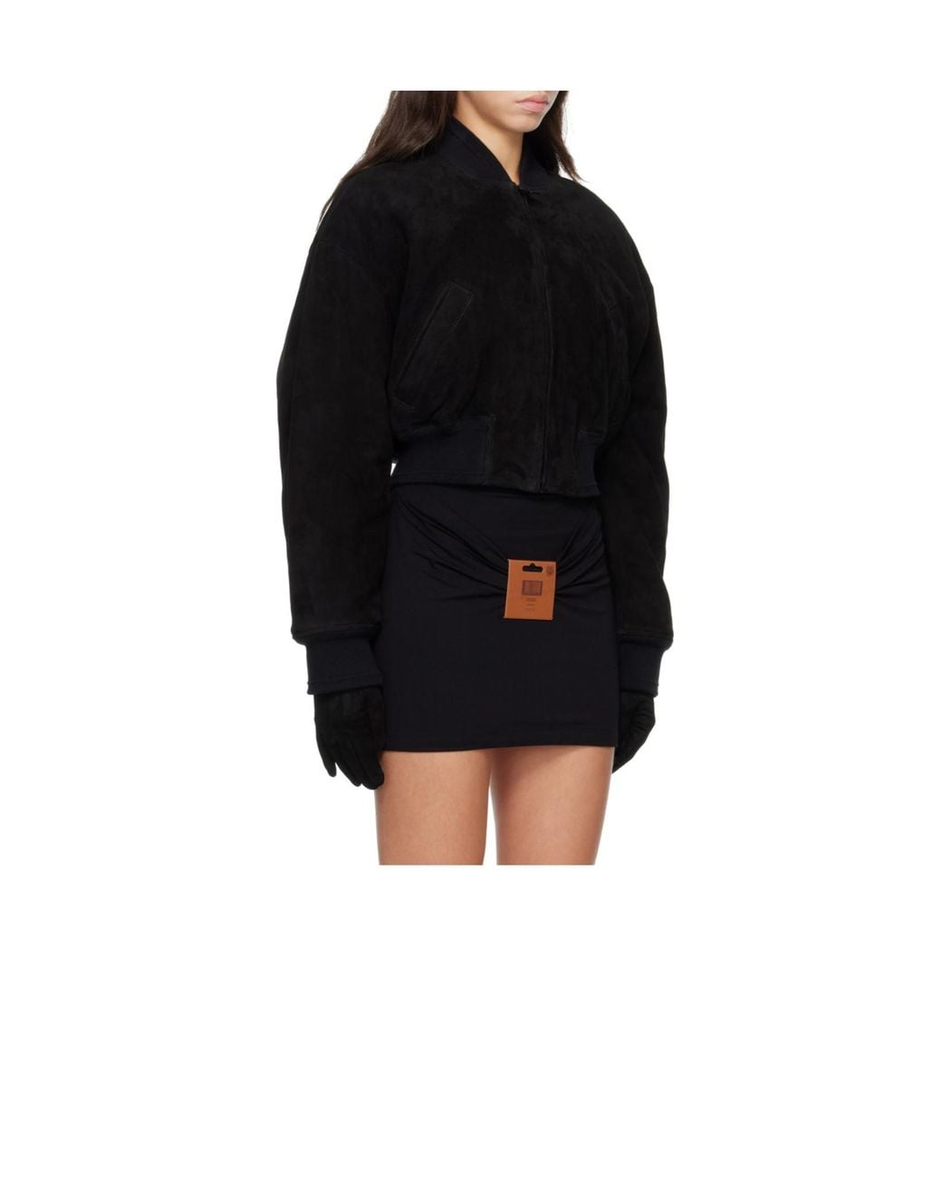 Jean Paul Gaultier Black Long-Sleeve Zip-Up Jacket