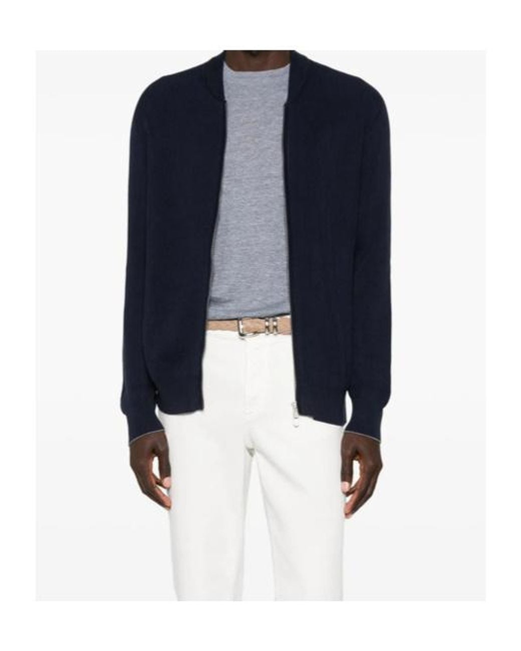 Brunello Cucinelli Blue Sweaters & Knitwear for men
