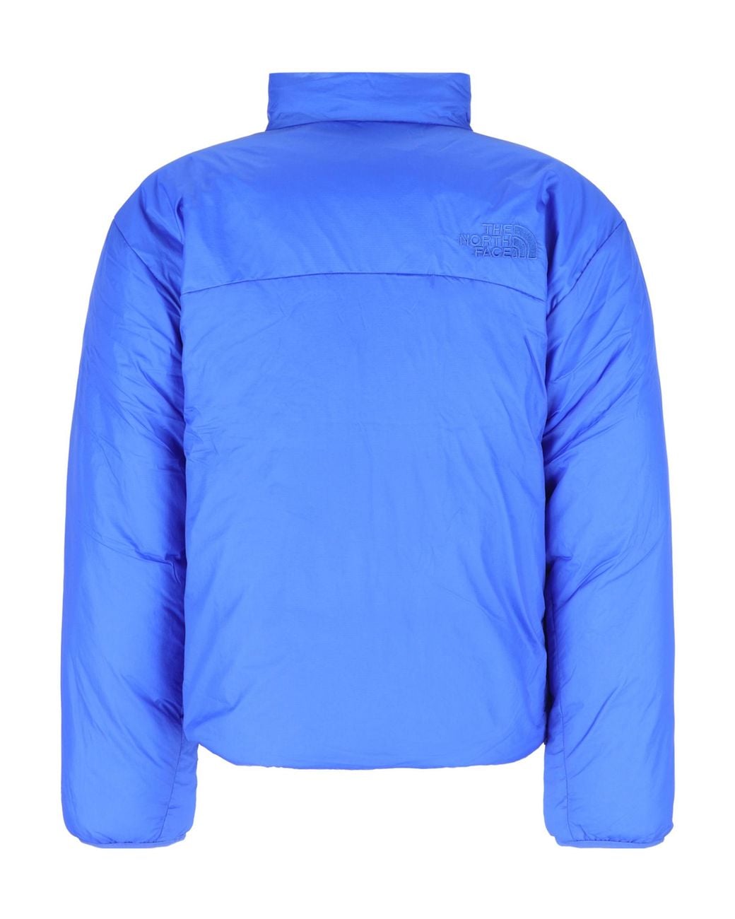 The North Face Blue Reversible Stand-Collar Down Jacket for men