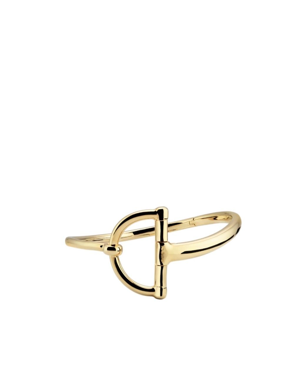 Gucci Metallic Half Horsebit Necklace