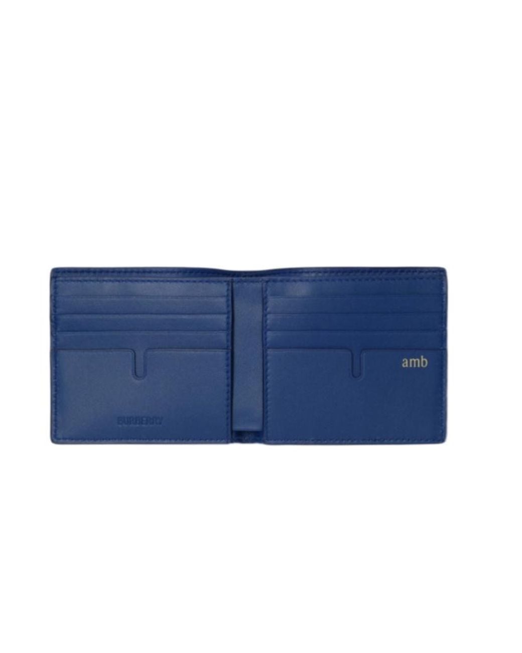 Burberry Black City Check Bifold Wallet for men