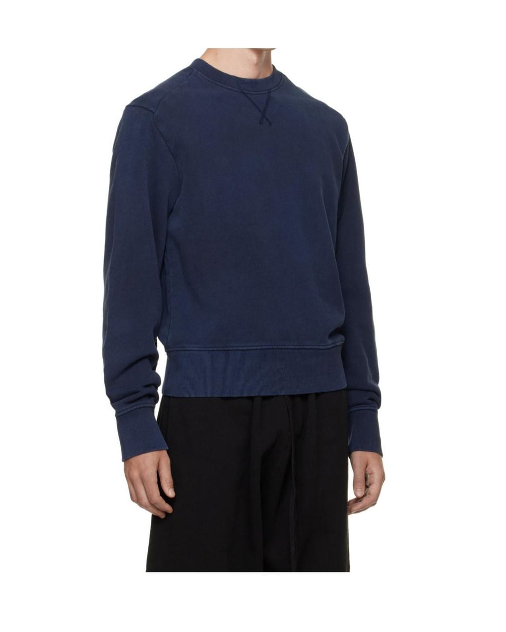 Entire studios Blue Crew Neck Sweatshirt for men