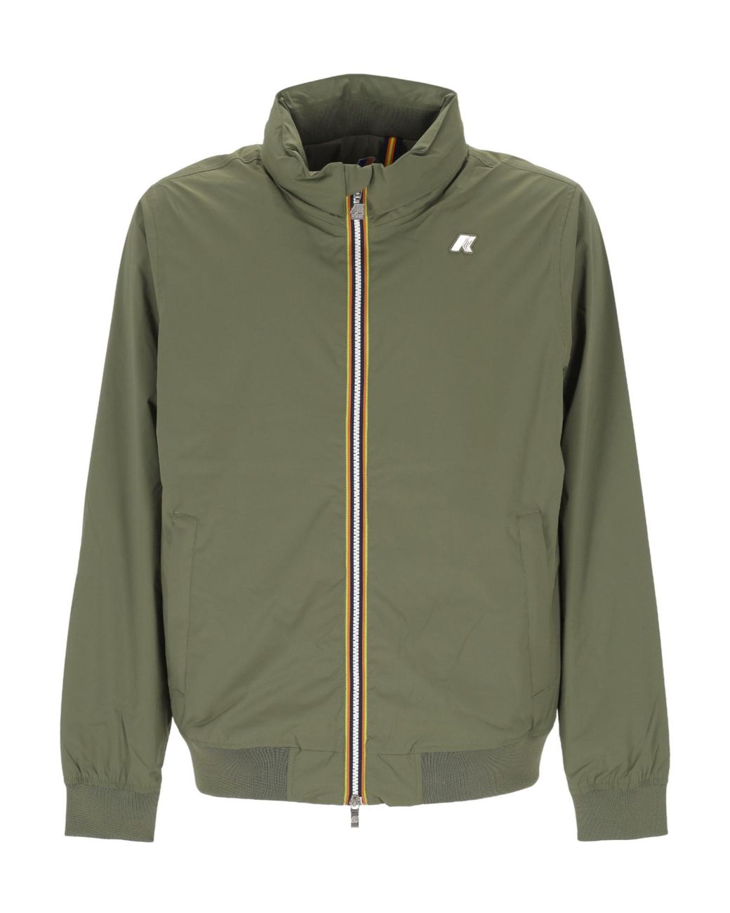 K-Way Green Amaury Zip-Up Jacket for men