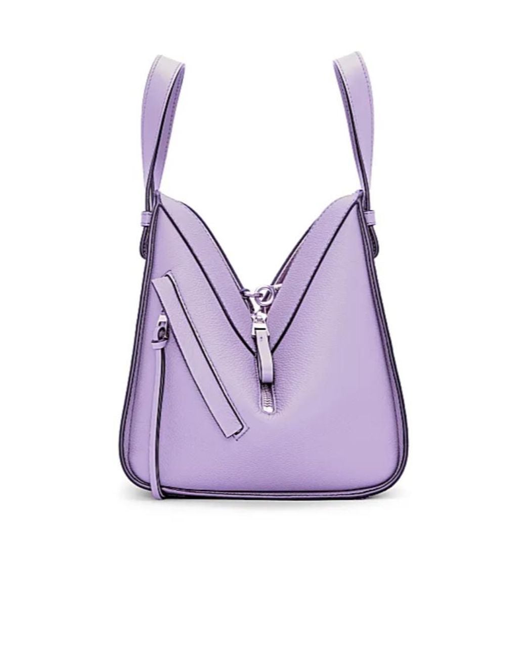 Loewe Purple Compact Hammock Bag
