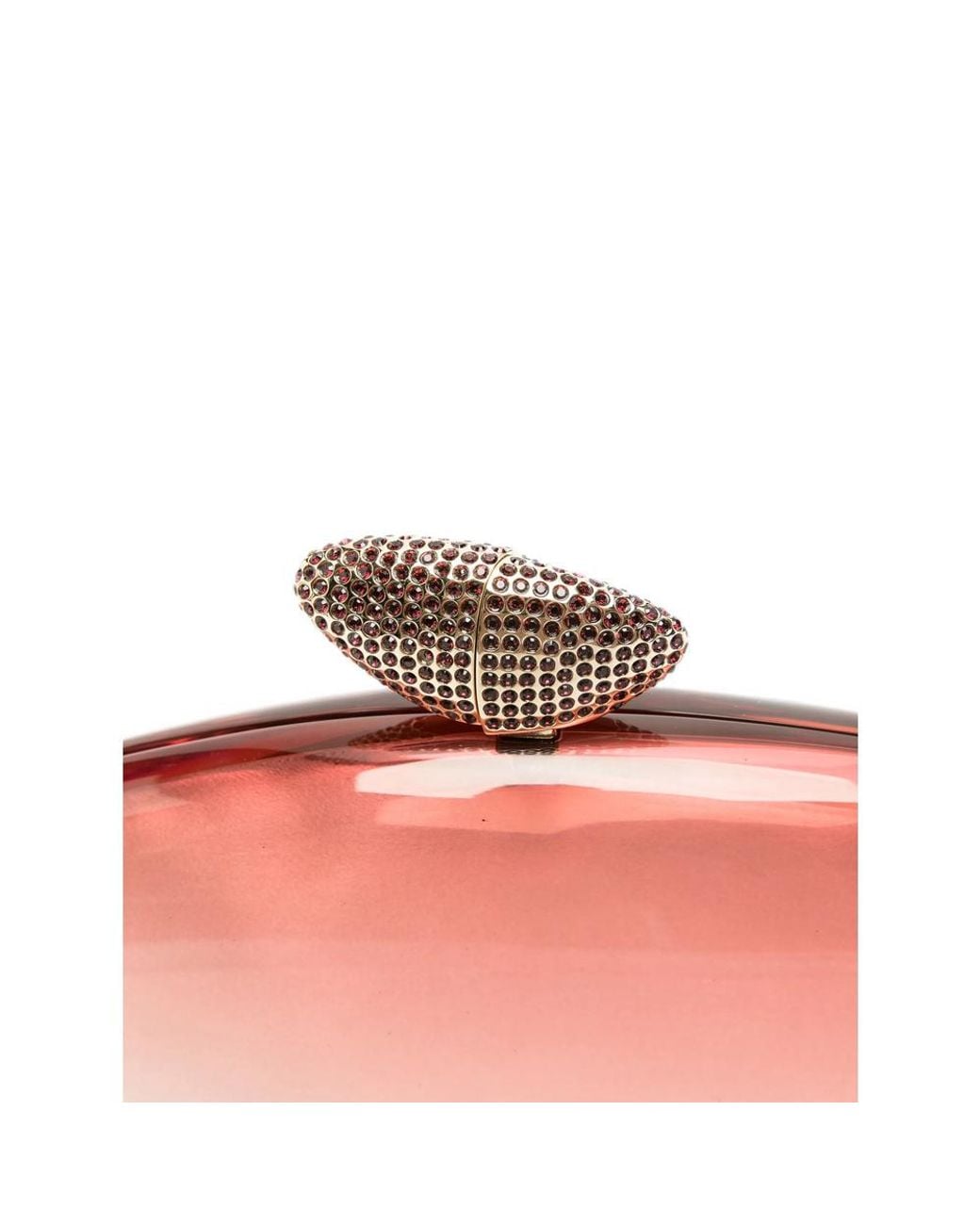 Benedetta Bruzziches Pink Crystal-Embellished Clutch