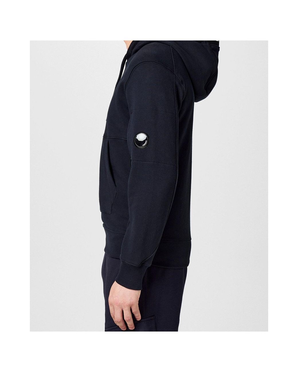 C P Company Blue Hoodie for men