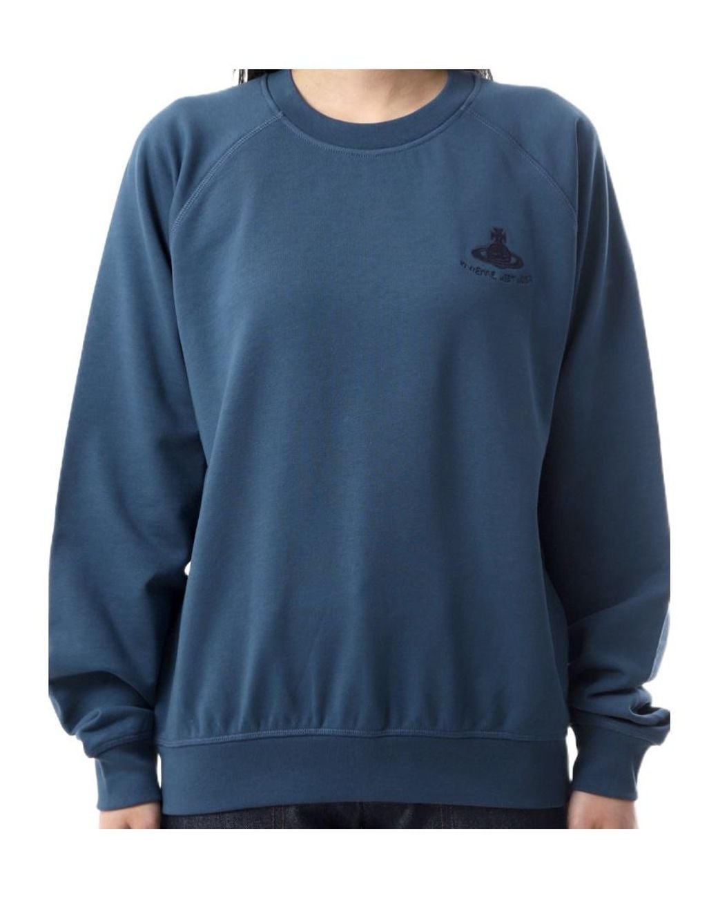 Vivienne Westwood Blue Crew Neck Sweatshirt