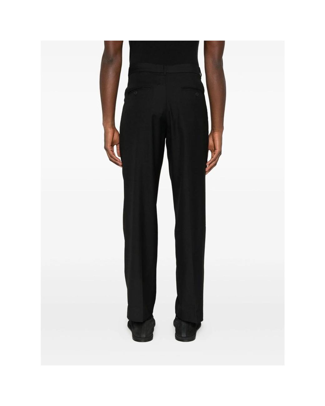 Samsøe & Samsøe Black Straight-Leg Casual Pants for men