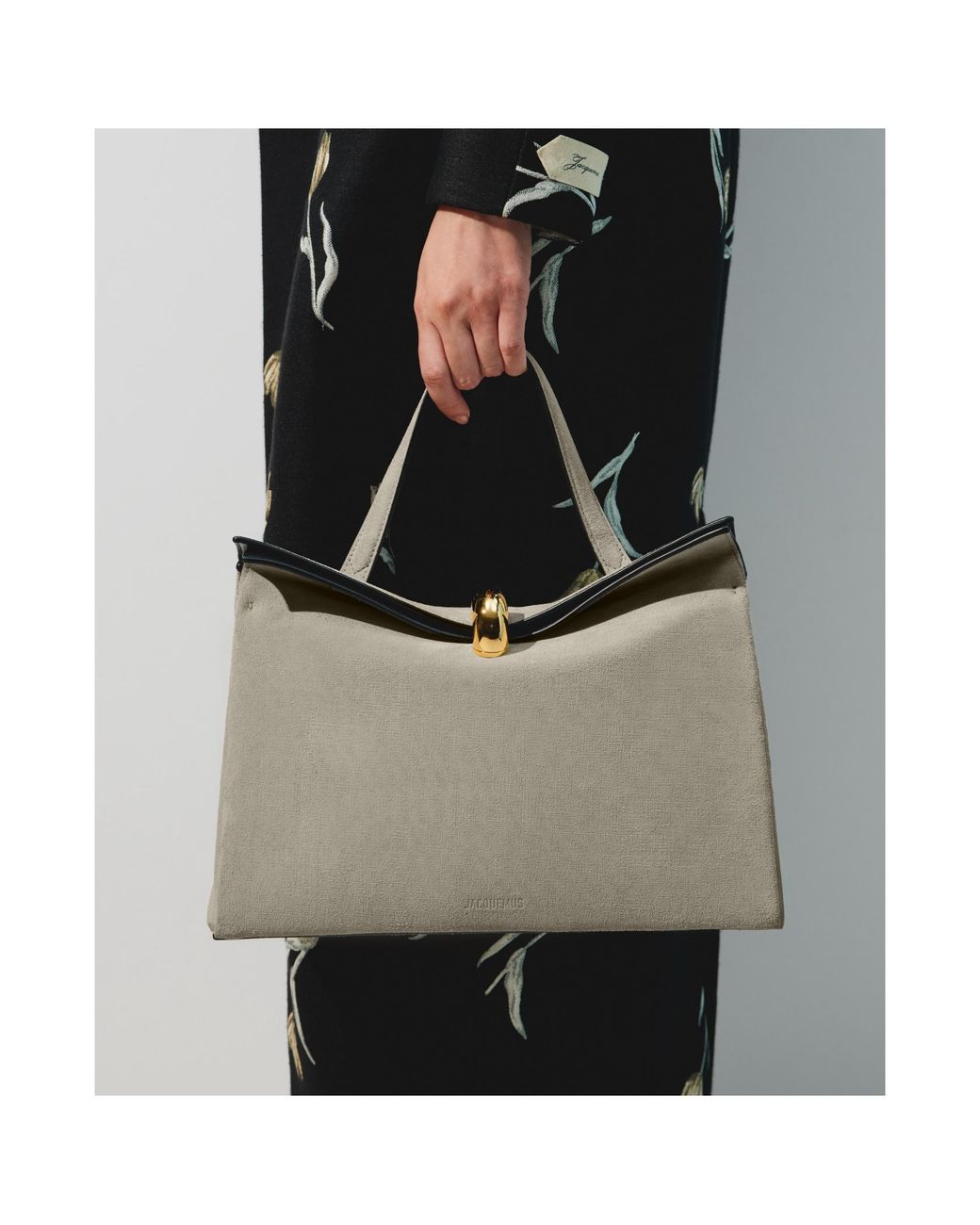 Jacquemus Natural Valérie Top Handle Bag