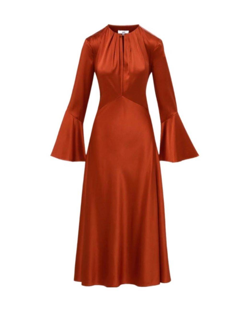 Veronica Beard Red Ezri Midi Dress