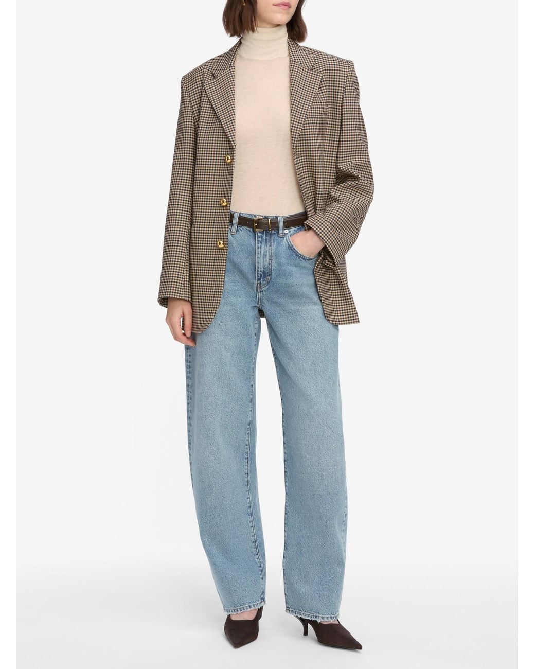 FRAME Brown Frame Namu Blazer